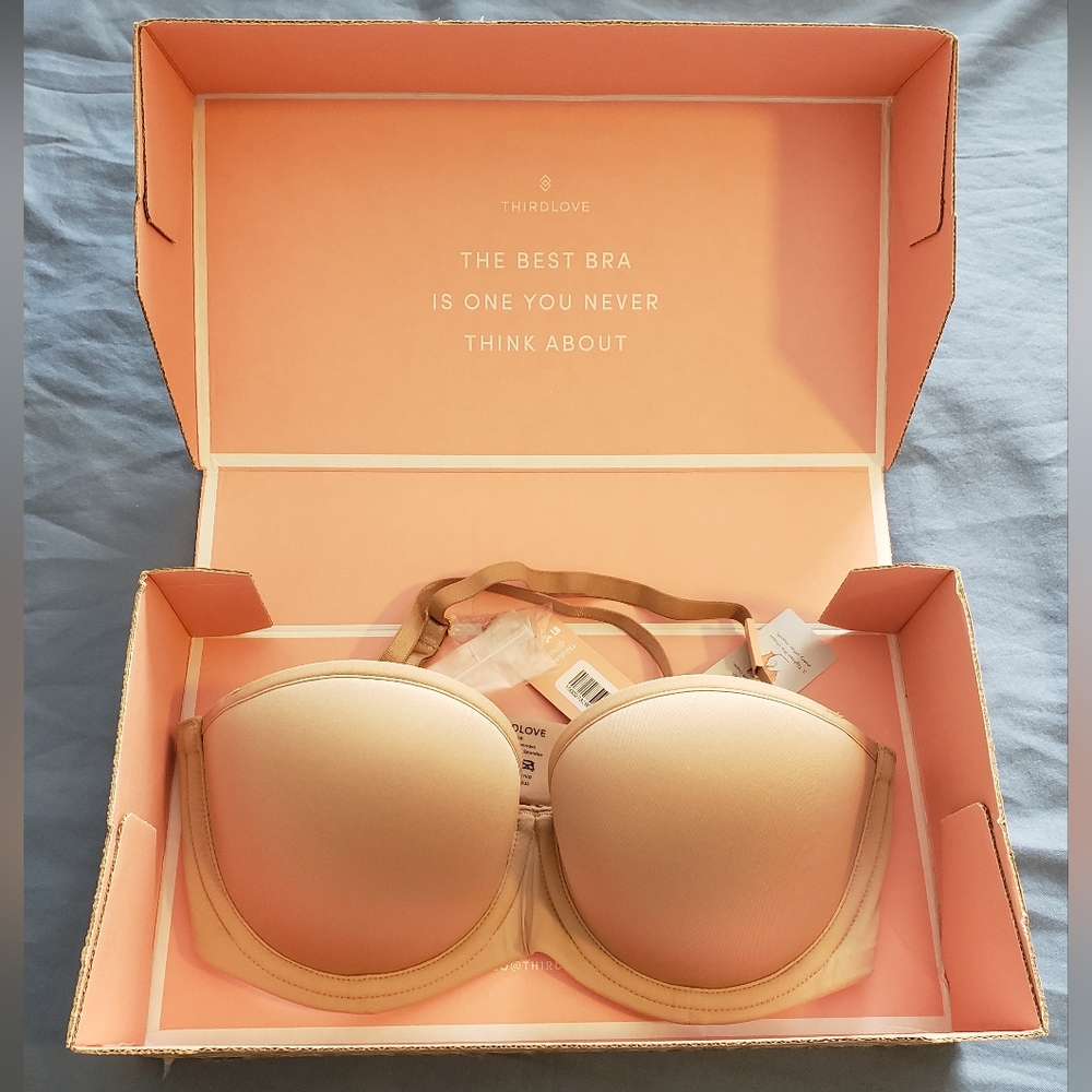 NWT ThirdLove 24/7 Classic Strapless Bra